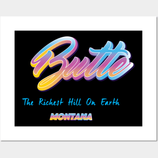 Butte Montana Posters and Art